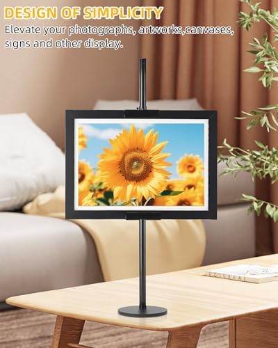 Sturdy Metal Easel for Picture Frames and Art Displays
