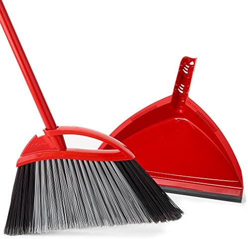 O-Cedar Power Corner Angle Broom with Dust Pan 1