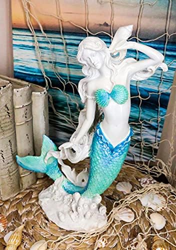 Ebros Gift Nautical Mermaid Statue Decor 1