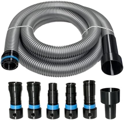 MITANSLE 10 Ft Vacuum Hose with Quick Click Adapters