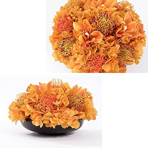 630Inch Artificial Bonsai Orange Flowers Rustic Decor