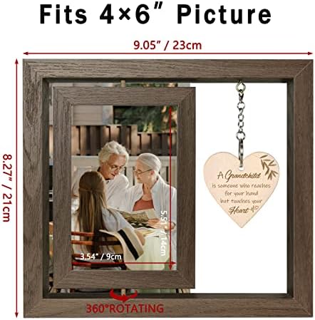 EYITUPC Grandchild Quote Picture Frame for New Grandparents