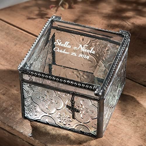 Personalized Baby Keepsake Box Vintage Engraved
