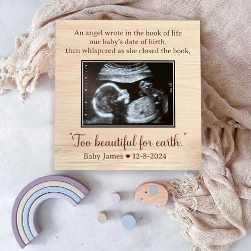 Personalized Baby Loss Memory Box with Name and Ultrasound