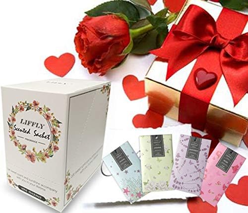 LIFFLY 14 Packs Eucalyptus Peppermint Scented Sachets