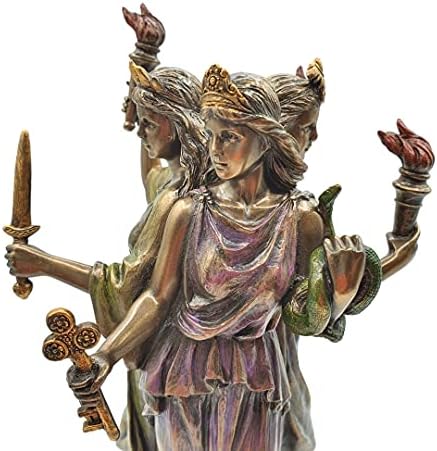 VERONASE Hecate Greek Triple Goddess Statue Bronze 82 Inch