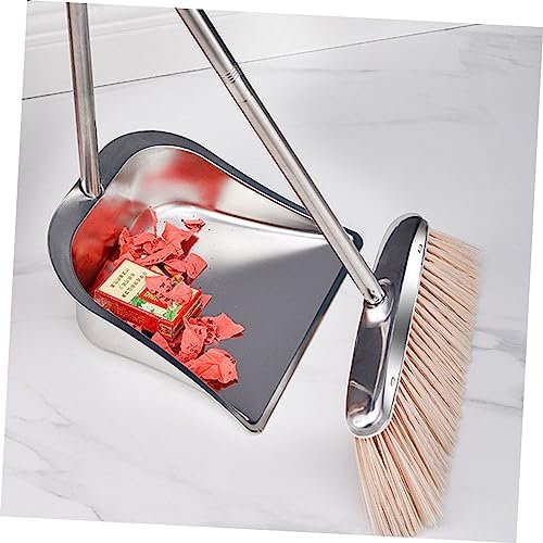 VERDANVERSE Heavy-Duty Broom with Long Handle for Efficient Cleaning
