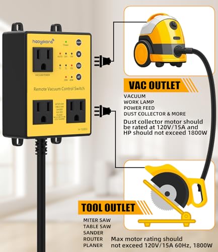 HAOYIKONG Automatic Vacuum Switch with Remote