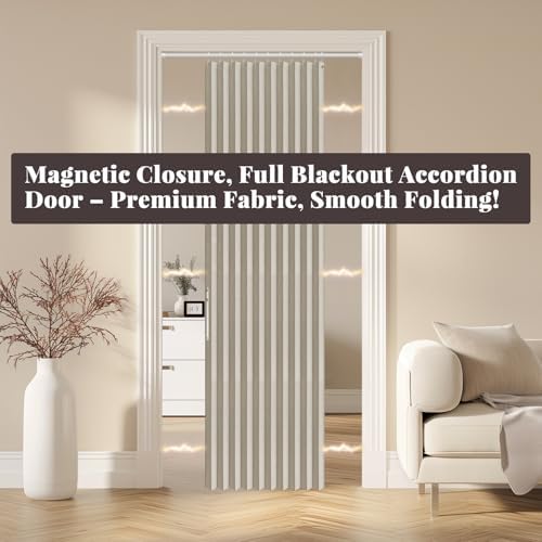 AJAZZ 100 Blackout Magnetic Door Curtain - 1 Panel