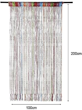 Leadigol Crystal Beaded Door Curtain Decor