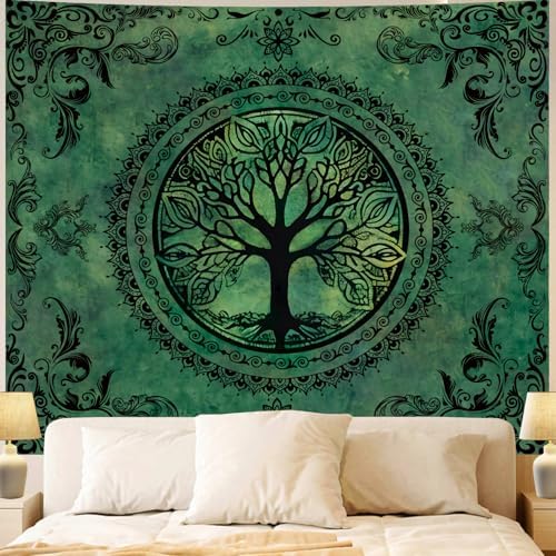 Apdidl Green Nature Tapestry for Bedroom Boho Decor