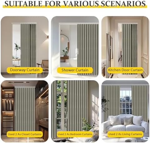 AJAZZ 100 Blackout Magnetic Panel Curtain