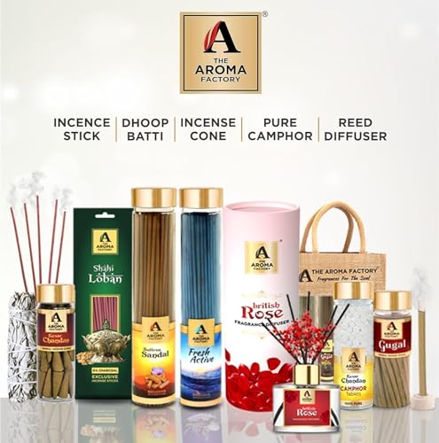 The Aroma Factory 100 Herbal Incense Gift Pack