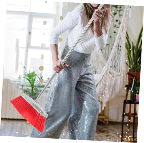 VERDANVERSE Indoor Broom with Soft Bristles for Efficient Cleaning