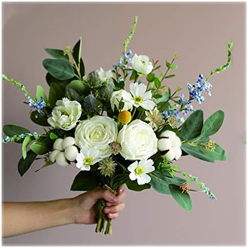 NDRFAWY Artificial Flowers Indoor Hand Bouquet 1