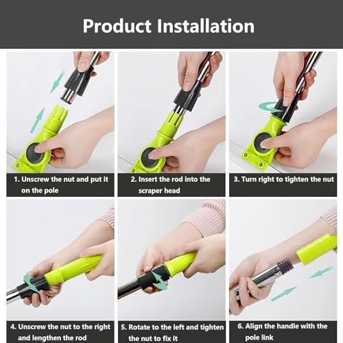 Air Broom for Floor Window Cleaning
