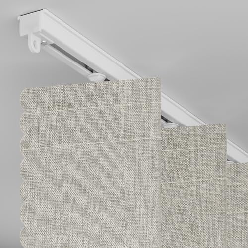 AJAZZ 100 Blackout Accordion Door Curtain Set