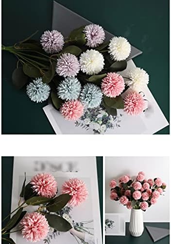 Artificial Hydrangea Dandelion Bunch for Home Office Wedding Decor