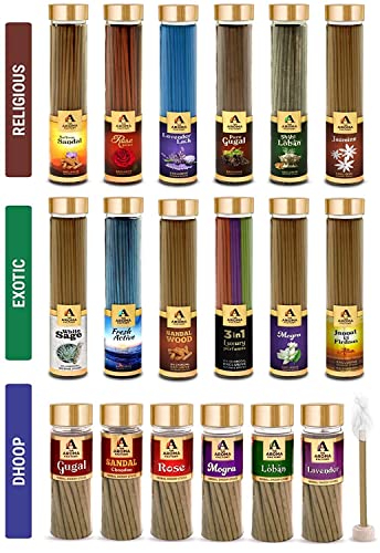 The Aroma Factory 100 Herbal Incense Gift Pack