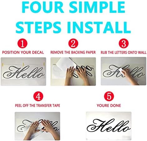 AnFigure Wall Decals Inspirational Quotes 13 X 19