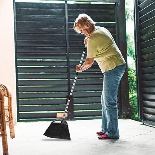 8 Pcs Heavy Duty Angle Brooms with Telescopic Handle