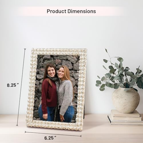 Bey-Berk Chelsea Silver-Plated Picture Frame 5x7 WallTabletop
