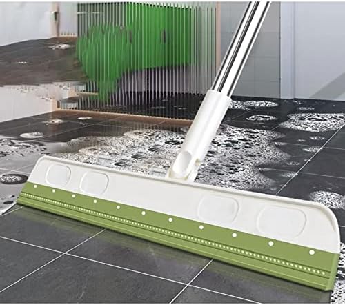Adjustable Silicone Broom for Multi-Surface Cleaning
