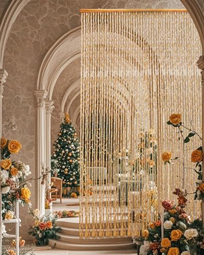Erfolkerz Bamboo Beaded Curtain - 354x77 - 52 Strands 1