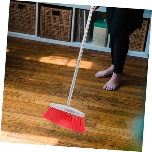 Ipetboom Heavy Duty Angle Broom for Home and Kitchen Cleaning