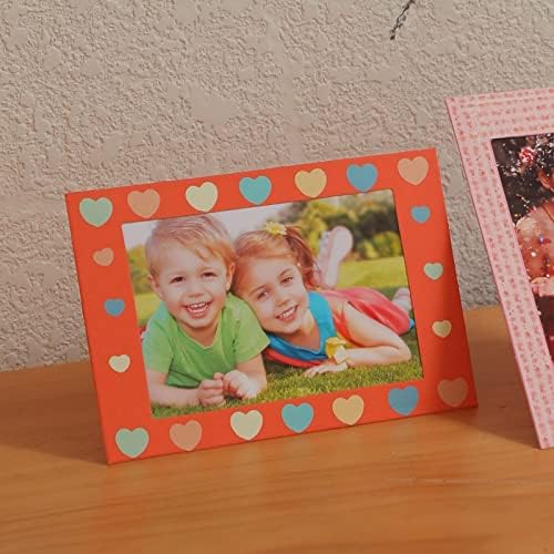 50 Pack 4x6 Paper Picture Frames - Multi-Color