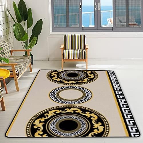 CHIGUA Large Area Rug Non-Slip Soft Comfort 80x58in