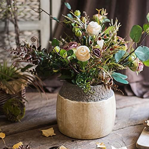 Artificial Flowers 1772Inch Silk Wedding Bouquet Set