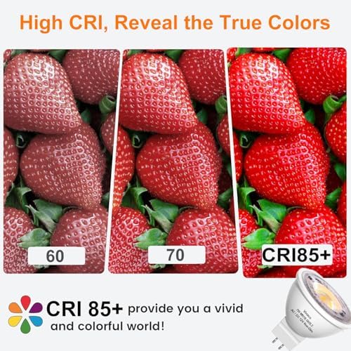 Vinaco 7W MR16 LED Bulb 5000K Daylight 12V 450LM Non-Dimmable
