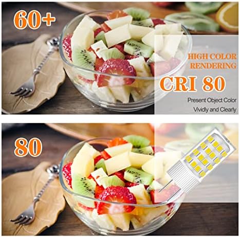 HUIMEIJIA GY53 LED Bulb 4W Equivalent 40W Halogen Replacement 4Pack