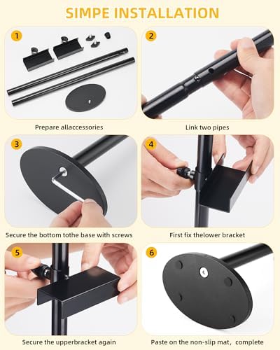 Sturdy Metal Easel for Picture Frames and Art Displays