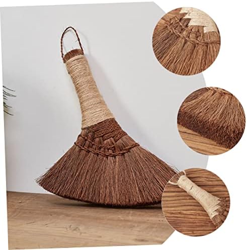 Palm Fiber Broom for Home and Desk Cleaning