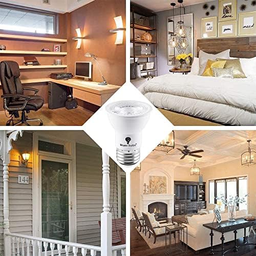 Bluex 6 Pack PAR16 LED Bulbs 7W Dimmable
