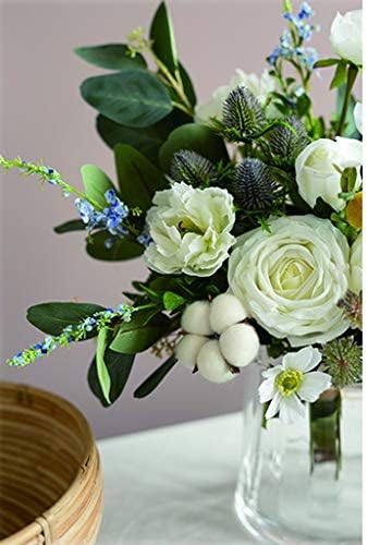 NDRFAWY Artificial Flowers Indoor Hand Bouquet