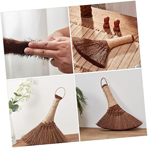 2pcs HOMOCONO Handmade Palm Broom for Home Car