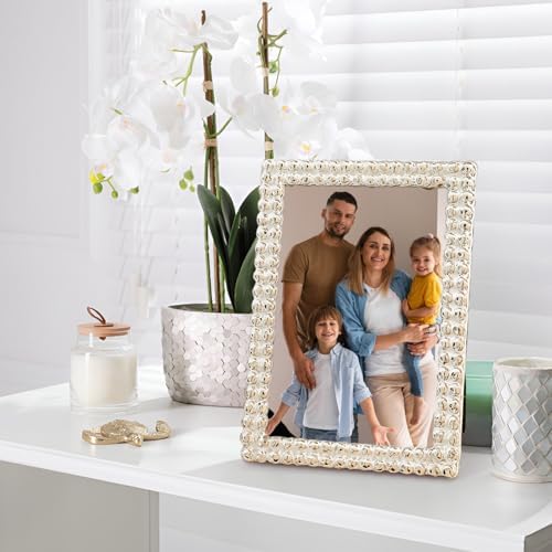 Bey-Berk Chelsea Silver-Plated Picture Frame 5x7 WallTabletop