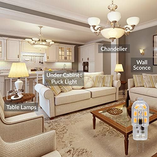 Simba Lighting LED G4 Bulb 10 Pack 15W T4 12V ACDC
