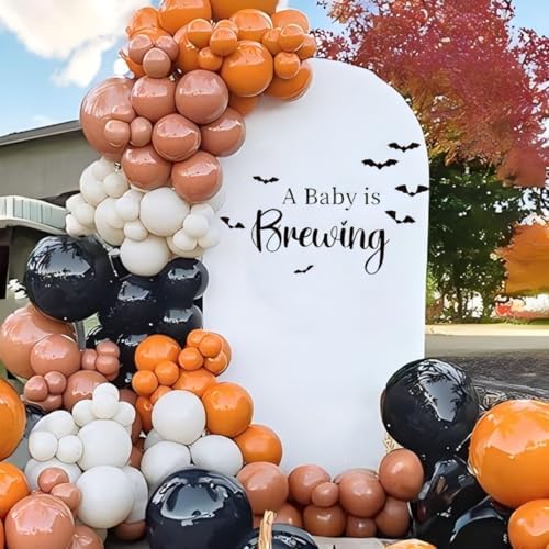 Witchy Halloween Baby Shower Welcome Sign Decal 1