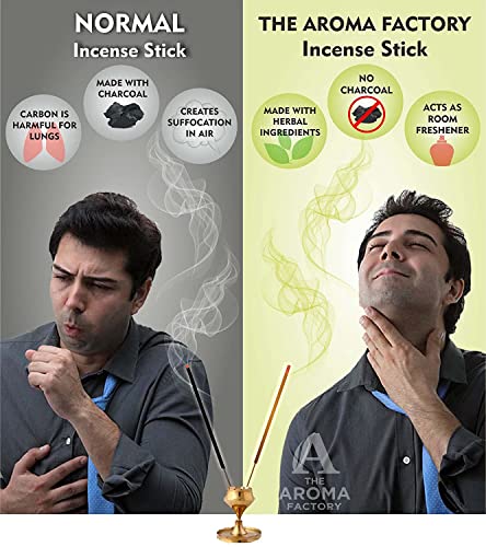 The Aroma Factory 100 Herbal Incense Gift Pack