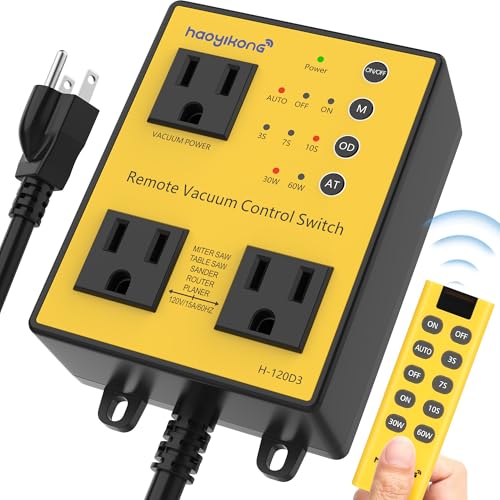 HAOYIKONG Automatic Vacuum Switch with Remote