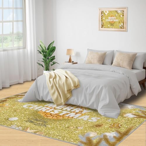 ZEUJOAC Holiday Carpet 7x10 Ft Luxury Decor