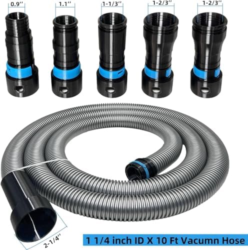MITANSLE 10 Ft Quick-Click Vacuum Hose