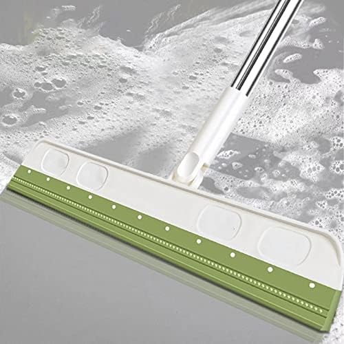 Adjustable Silicone Broom for Multi-Surface Cleaning