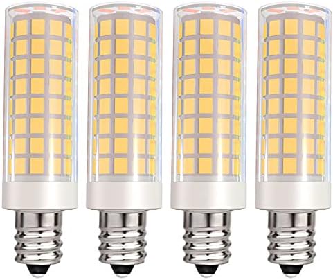 VOKWAK E11 LED Bulb 4-Pack Warm White 3000K 8W 30000hr
