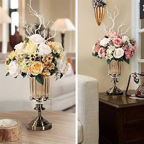 Handmade Artificial Flowers Set for Home Decor
