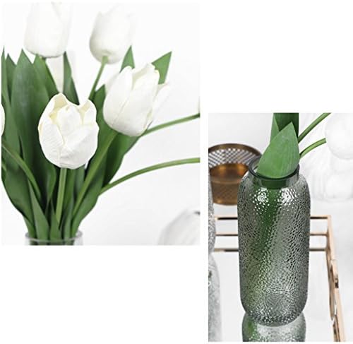 Artificial Flower Table Decoration with Glass Base